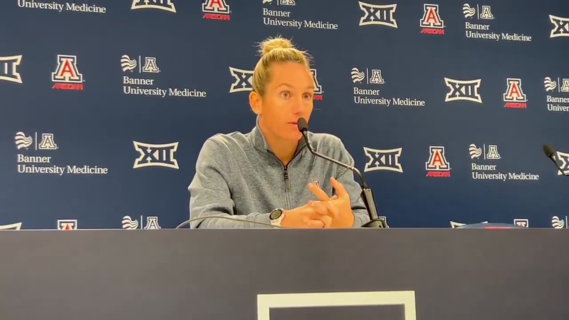 VIDEO: Becky Burke previews UA women's basketball exhibition game vs. Cal State LA
